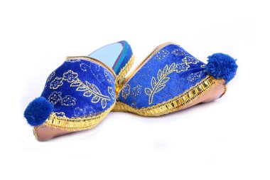 Turkish slippers clipart
