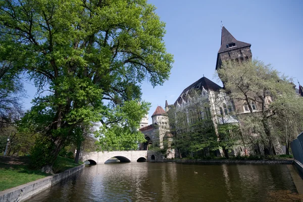 stock image Vajdahunyad Castle in Budapest, Hungary