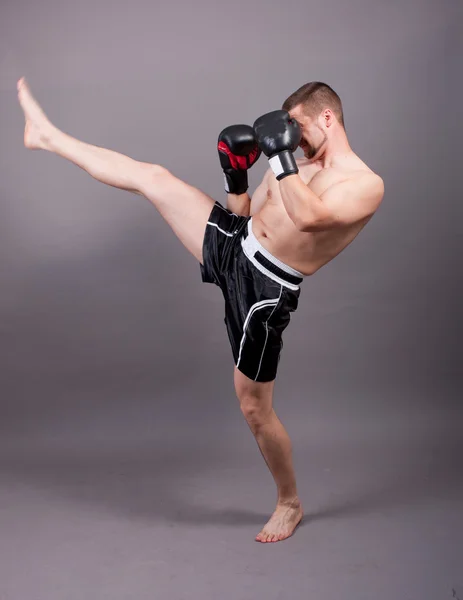 Kick-boxer — Stock fotografie
