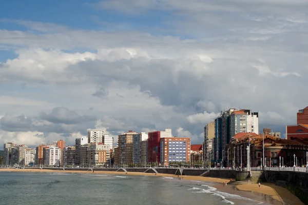 stock image Cityscape from Gijon