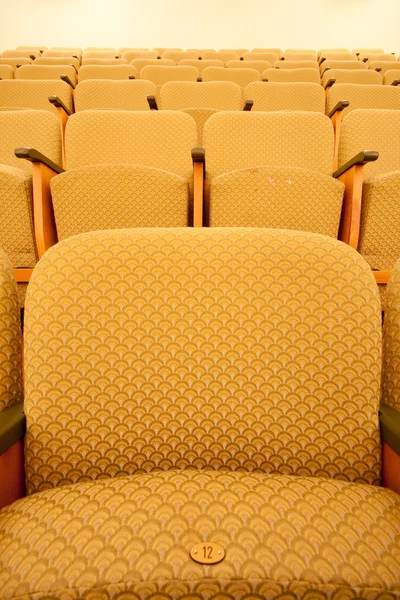 Kino židle — Stock fotografie