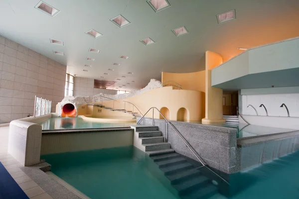 Schwimmbad Hotel — Stockfoto