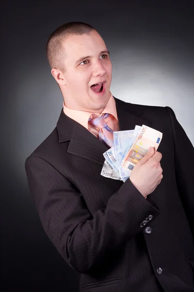 お金のあるビジネスマン — ストック写真