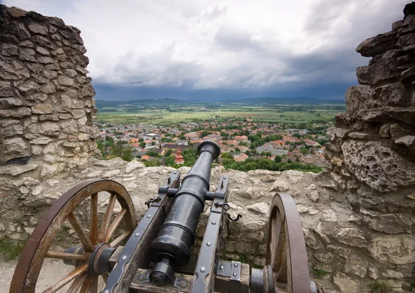 stock image Cannon in castle