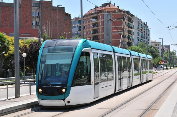 Straßenbahn - barcelona — Stockfoto