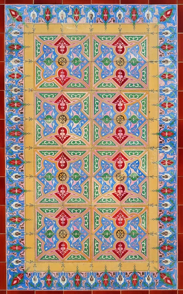 Oude Typisch Portugese Tegels Genaamd Azulejos Ontleend Aan Externe Muren — Stockfoto