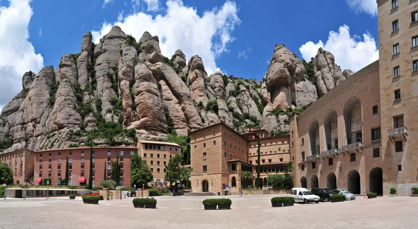 Kloster Montserrat Stockbild
