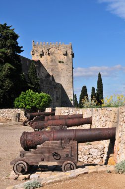 Tarragona city walls clipart