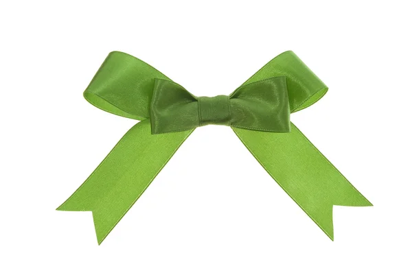 Green bow — Stock Photo, Image