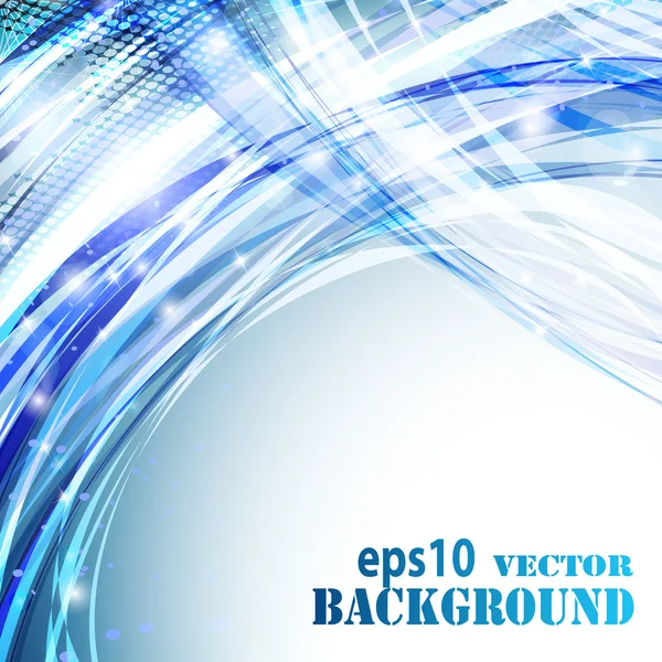 Abstrakt Ljusblå Bakgrund Vektor Eps10 Illustration — Stock vektor