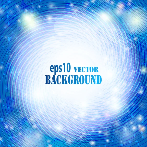 Abstrakter Blauer Hintergrund Vektor Eps10 Abbildung — Stockvektor