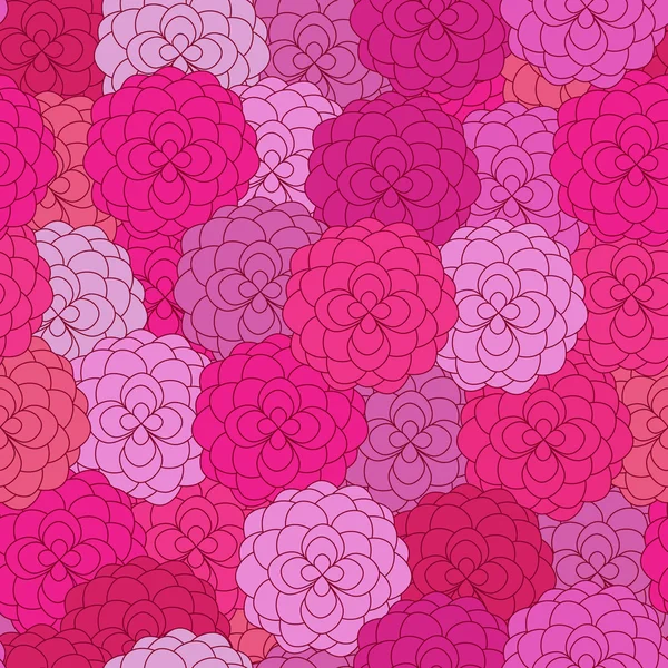 Абстрактный цветочный бесшовный фон — стоковый вектор