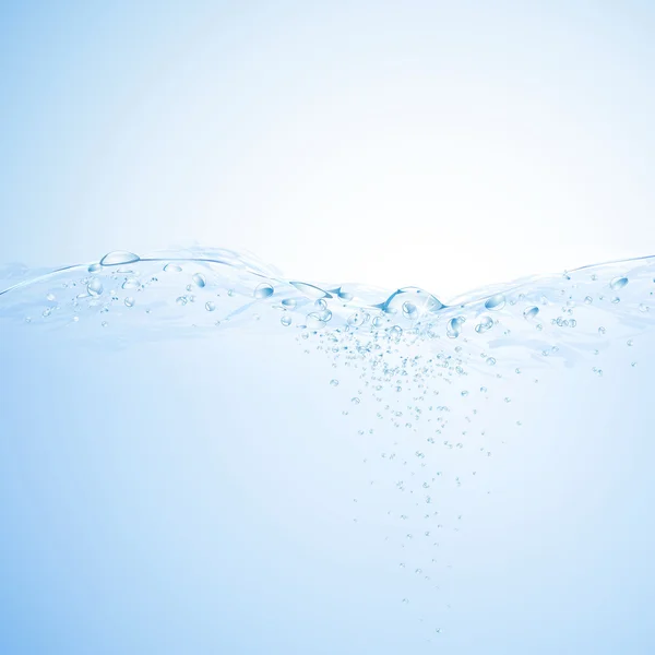 Tle wody — Wektor stockowy