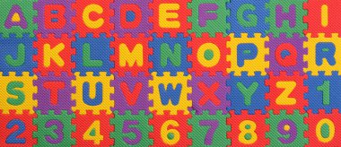 alfabe ve sayı blokları