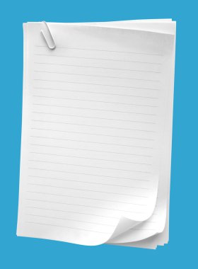 Note paper clipart