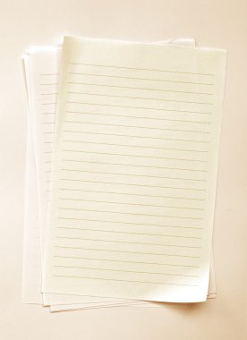 Note papers clipart