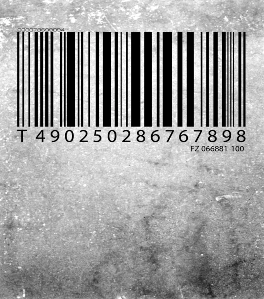 Barcode label — Stockfoto