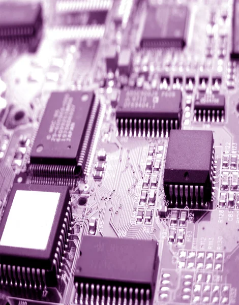 Placa de circuito eletrônico — Fotografia de Stock