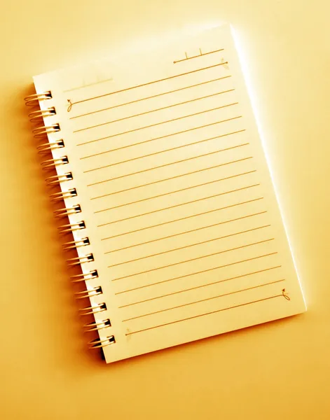 Cuaderno de notas — Foto de Stock