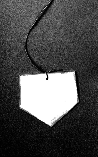 stock image Handmade paper tag