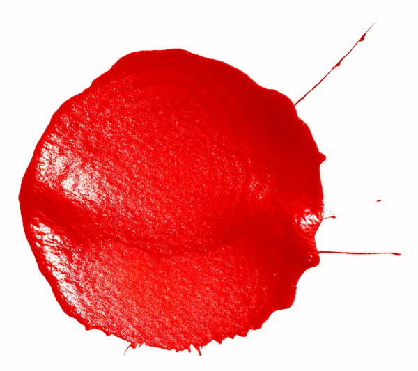 Красная печать — стоковое фото