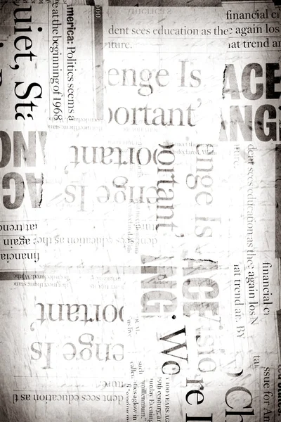 Old news paper — Stock Photo, Image