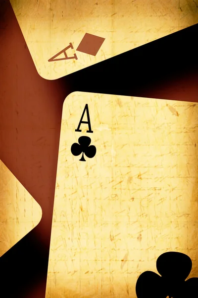 Close of aces — Stock Photo, Image