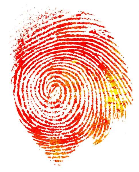 stock image Thumbprint