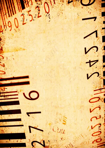 Abstracte barcode-etiketten — Stockfoto