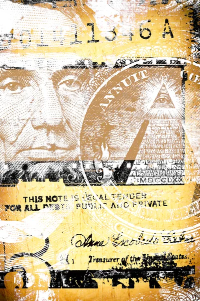 Abstract US dollar — Stock Photo, Image