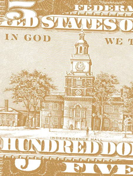 Dólar Estadounidense Con Papel Texturizado Viejo —  Fotos de Stock