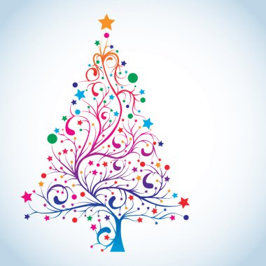 Christmas tree clipart