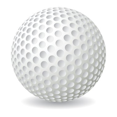 Golf ball clipart