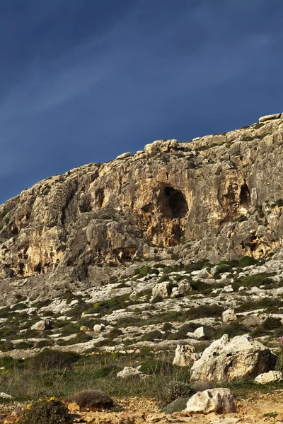 Ghar Lapsi Cliffs — Stock Photo, Image