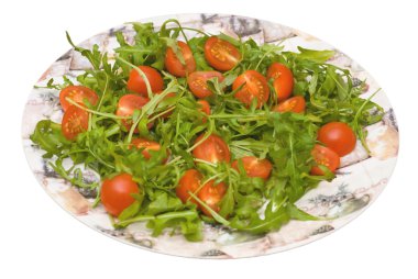 salata domates ve rucola