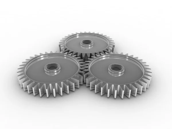 3D Gears — Stock Photo, Image