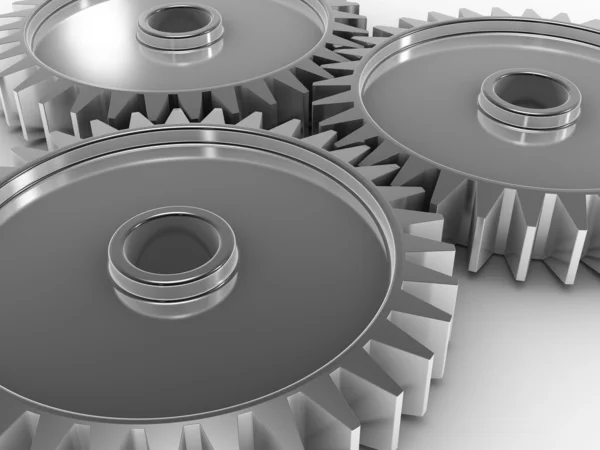 3D Gears — Stock Photo, Image