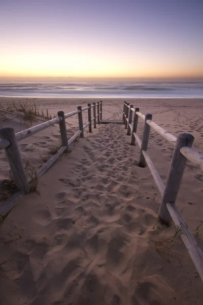 stock image Idyllic beach sunrise