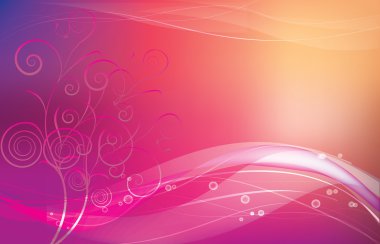 Abstract pink background clipart