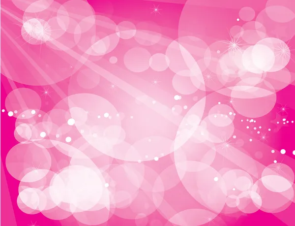 粉红背景上的抽象发光 — 图库矢量图片