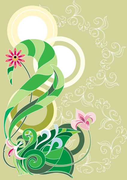 Ikebana — Image vectorielle