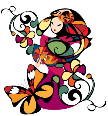 Chinarwoman clipart