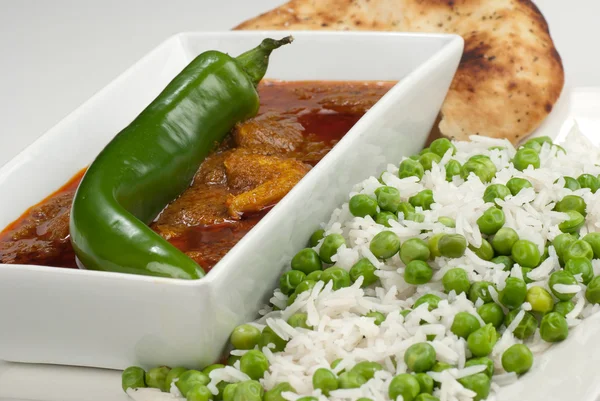 Chicken Madras curry — Stock Photo, Image