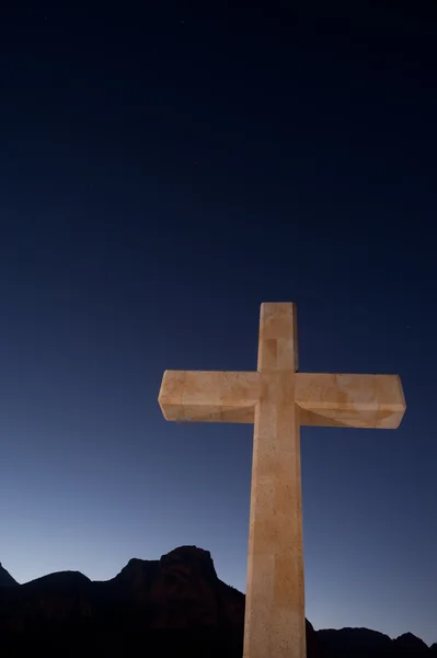 Cruz de pedra — Fotografia de Stock