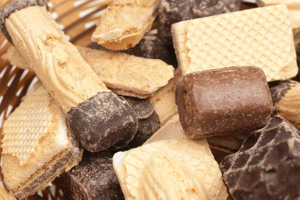Full Frame Take Assorted Wafer Candy — Stock Photo, Image