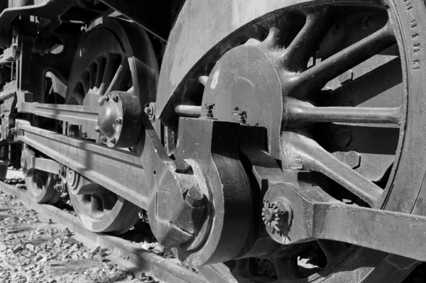 Παλιά ατμομηχανή ατμού — Φωτογραφία Αρχείου