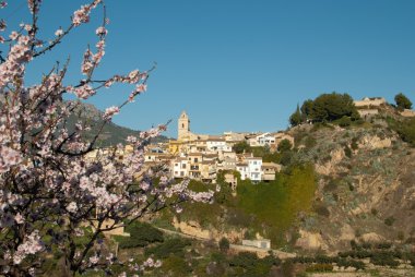 Polop, costa blanca, İspanya