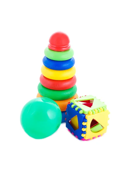 A gyerekek játékok gyűjteménye — Stock Fotó