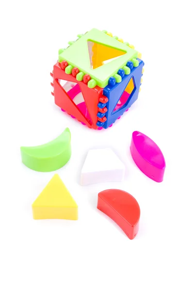 Dziecko zabawki kształt sortownika — Zdjęcie stockowe
