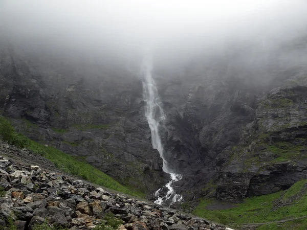 Landschap Met Trollstigen Noorwegen — Stockfoto